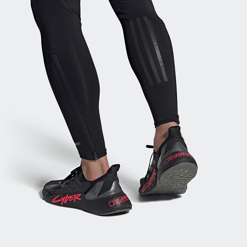 Sizing Cyberpunk 2077 x adidas X9000L4 'Negro Noche Metálico' FZ3091
