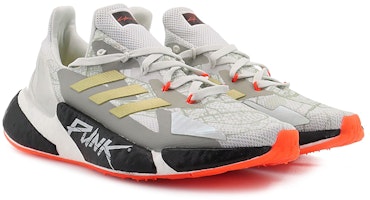 cyberpunk 2077 x adidas X9000l4 賽博龐克 復古 透氣 低筒 跑步鞋 男女同款 白灰金 Lookbook cyberpunk 2077 x adidas X9000l4 賽博龐克 復古 透氣 低筒 跑步鞋 男女同款 白灰金