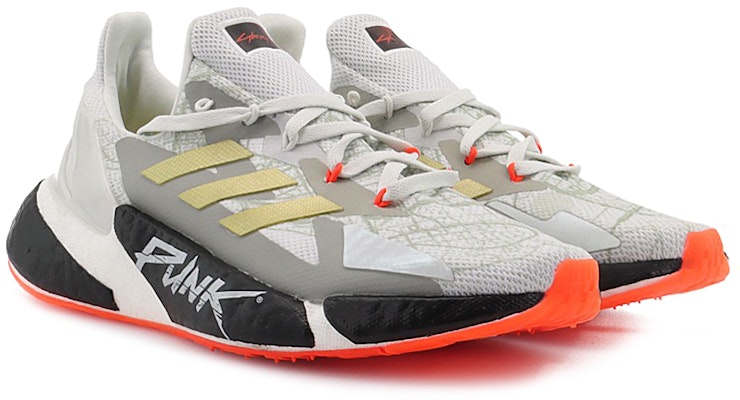 Cyberpunk 2077 x adidas X9000L4 'Crystal White Gold' FY3143 Lookbook Cyberpunk 2077 x adidas X9000L4 'Crystal White Gold' FY3143