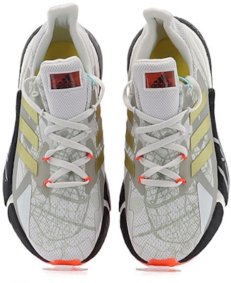 Cyberpunk 2077 x adidas X9000L4 'Crystal White Gold' FY3143 Shop Cyberpunk 2077 x adidas X9000L4 'Crystal White Gold' FY3143