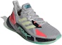Lookbook Cyberpunk 2077 x adidas X9000L4 'Kelabu Kuning Zest Merah Jambu' FZ3092