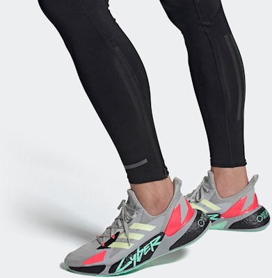 Cyberpunk 2077 x adidas X9000L4 'Grey Yellow Zest Pink' FZ3092 Sizing Cyberpunk 2077 x adidas X9000L4 'Grey Yellow Zest Pink' FZ3092