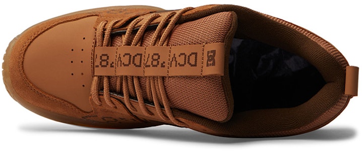 D CV87 x DC Shoes 聯名款 絨面革 圓頭百搭 防滑耐磨 低筒 滑板鞋 男款 1