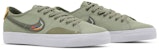 Daan Van Der Linden x Nike Blazer Court SB 'Dusty Olive' Lelaki CZ5605-300