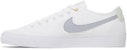Daan Van Der Linden x Nike SB Blazer Court 'Putih Kelabu Serigala' CZ5605-100