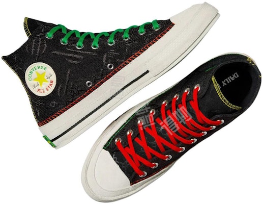 Daily Paper x Converse Chuck 70 高帮'泛非洲' A12069C Lookbook Daily Paper x Converse Chuck 70 高帮'泛非洲' A12069C
