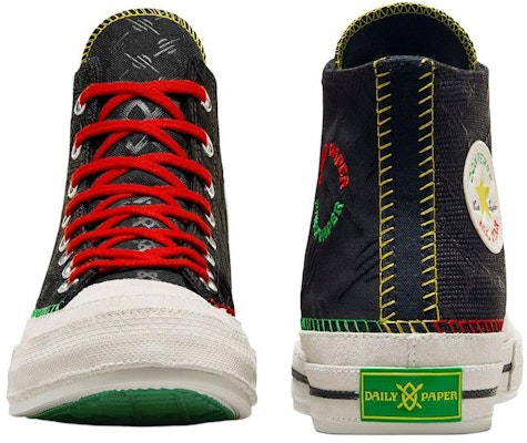 Daily Paper x Converse Chuck 70 高帮'泛非洲' A12069C Shop Daily Paper x Converse Chuck 70 高帮'泛非洲' A12069C