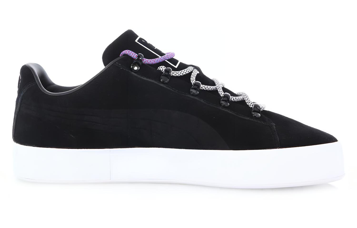 Order Daily Paper x Puma Court Platform 'Hitam Putih' 363266-02