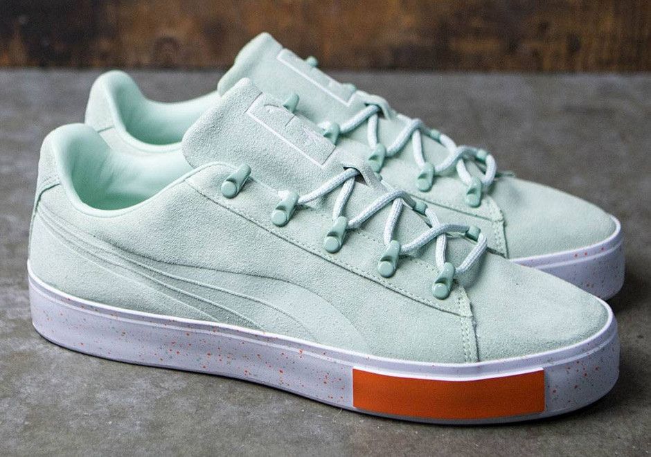 Daily Paper x Puma Court Platform 'Green' 363463-01