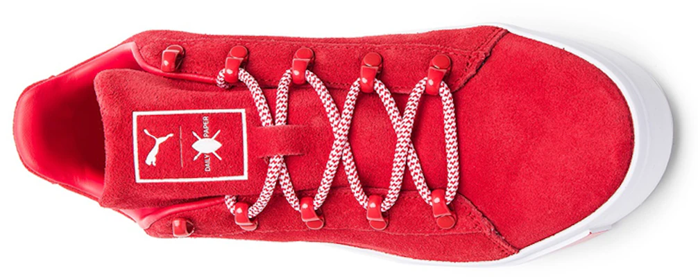 Daily Paper x Puma Court Platform ''High Risk Red'' 363266-01 Lookbook Daily Paper x Puma Court Platform ''High Risk Red'' 363266-01