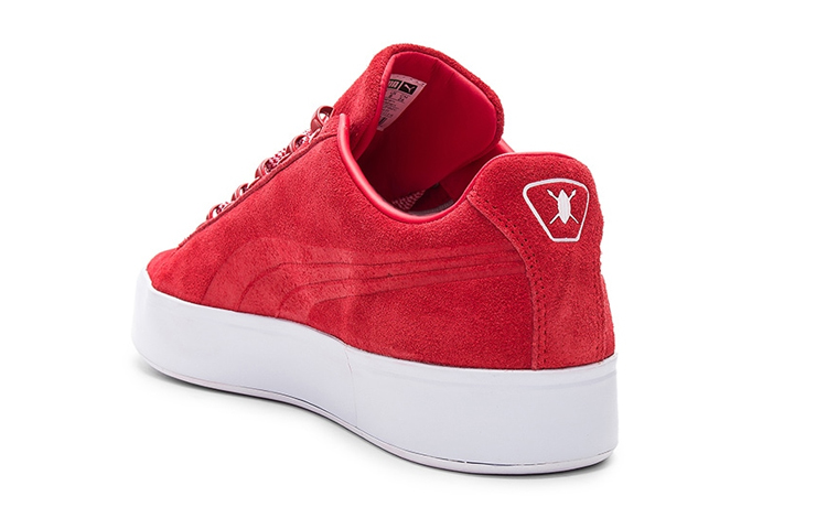Shop Daily Paper x Puma Court Platform ''High Risk Red'' 363266-01