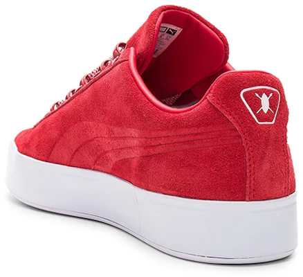 Daily Paper x Puma Court Platform ''High Risk Red'' 363266-01 Shop Daily Paper x Puma Court Platform ''High Risk Red'' 363266-01
