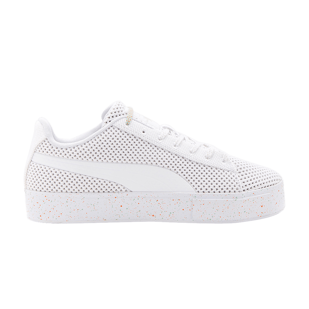 Daily Paper x Puma Court Platform KnitSplat 'White' 362822-02