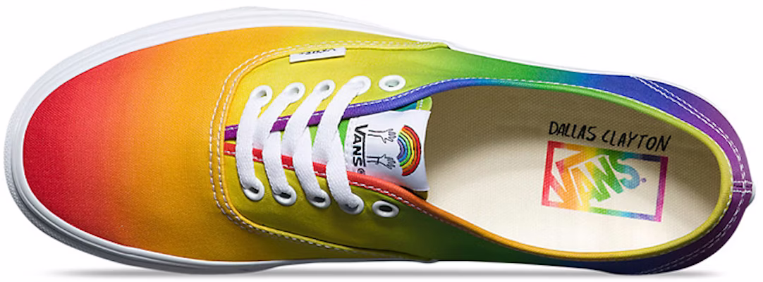 댈러스 클레이튼 x 반스 오센틱 "레인보우" VN0A38EMMOU Lookbook 댈러스 클레이튼 x 반스 오센틱 "레인보우" VN0A38EMMOU