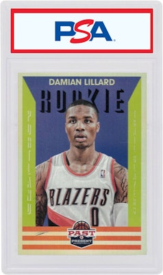 Damian Lillard 2012 Panini Past & Present Rookie #249 Buy Damian Lillard 2012 Panini Past & Present Rookie #249
