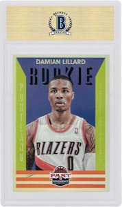 Damian Lillard 2012 Panini Past & Present Rookie #249 Kartu Koleksi Order Damian Lillard 2012 Panini Past & Present Rookie #249 Kartu Koleksi