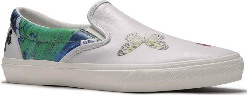 Damien Hirst x Vans Classic Slip-On VLT LX 'Butterfly' Kupu-Kupu. VN0A3QXYTFZ Lookbook Damien Hirst x Vans Classic Slip-On VLT LX 'Butterfly' Kupu-Kupu. VN0A3QXYTFZ