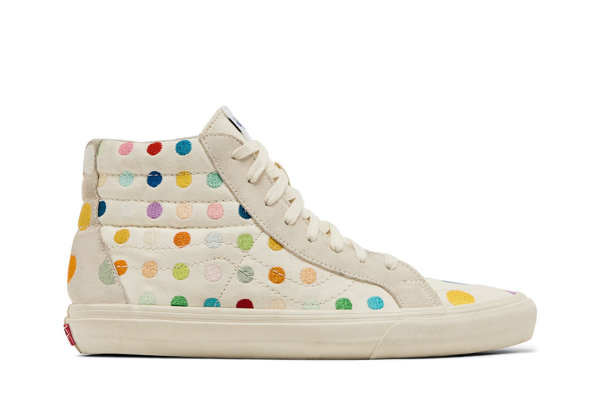 Buy Kolaborasi Damien Hirst x Vans Sk8-Hi Reissue VLT LX 'Polka Dots' VN0A3MV7TFA