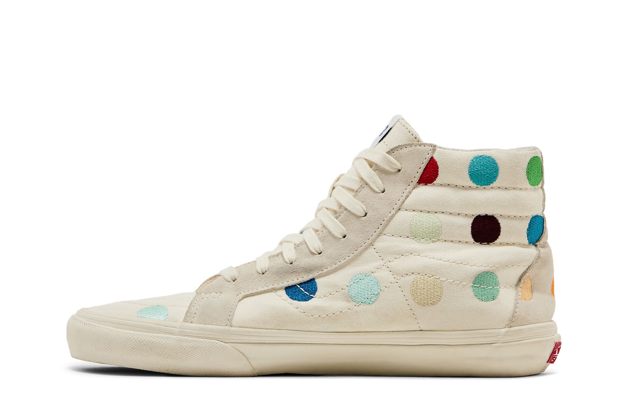Lookbook Kolaborasi Damien Hirst x Vans Sk8-Hi Reissue VLT LX 'Polka Dots' VN0A3MV7TFA