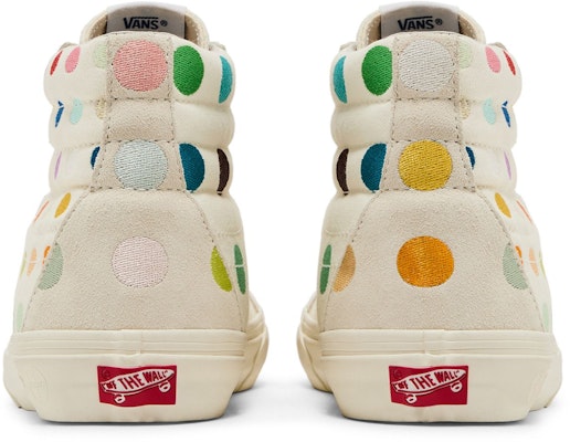 Kolaborasi Damien Hirst x Vans Sk8-Hi Reissue VLT LX 'Polka Dots' VN0A3MV7TFA Details for Kolaborasi Damien Hirst x Vans Sk8-Hi Reissue VLT LX 'Polka Dots' VN0A3MV7TFA