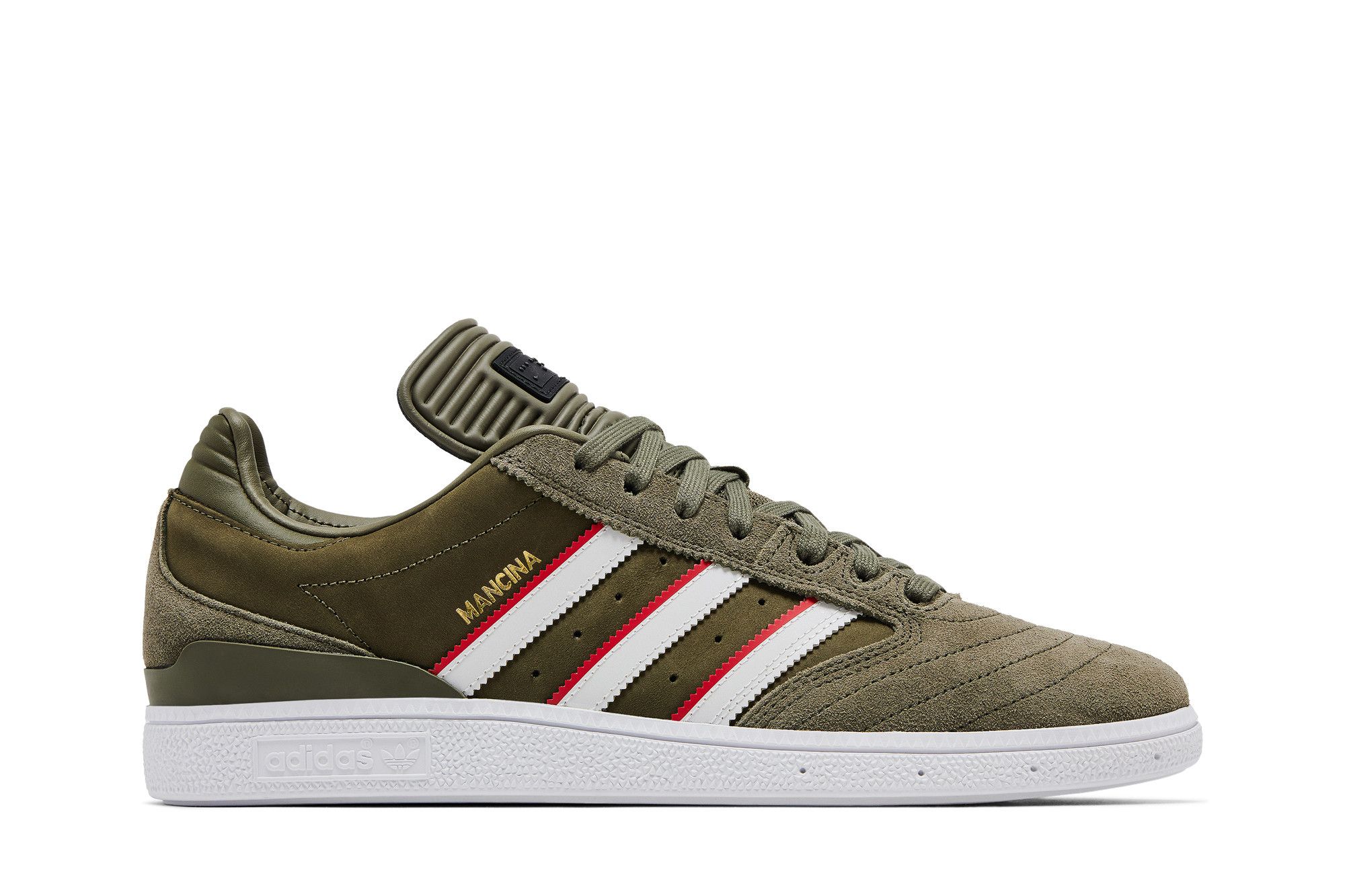 Dan Mancina x adidas Busenitz 'Olive Strata Red' ID3370