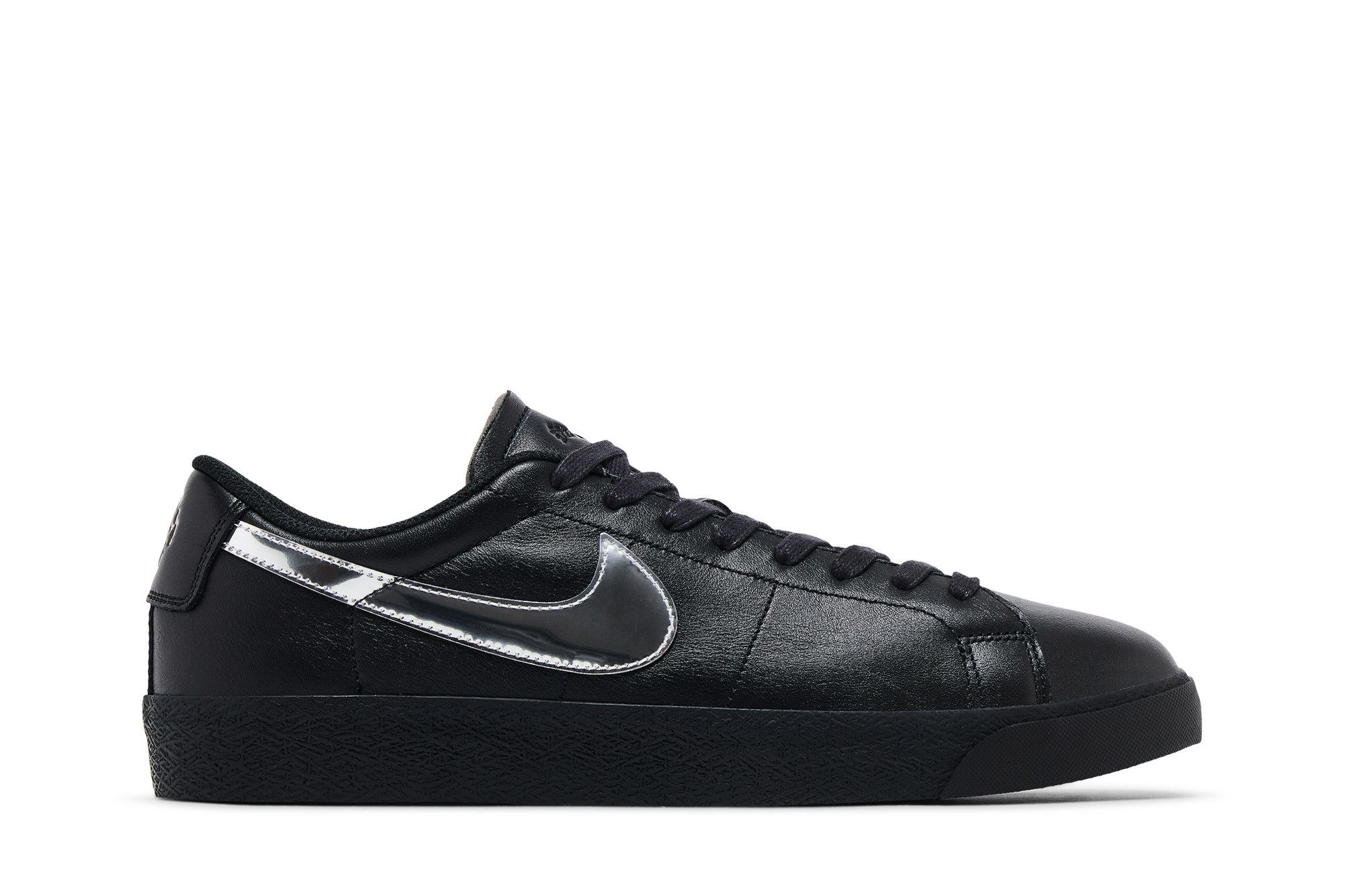 Dancer Skateboards x Nike Zoom Blazer Low SB 'Black Metallic Silver' HJ6703-001