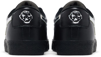 댄서 스케이트보드 x 나이키 SB 블레이저 로우 "블랙 메탈릭 실버" HJ6703-001 Details for 댄서 스케이트보드 x 나이키 SB 블레이저 로우 "블랙 메탈릭 실버" HJ6703-001