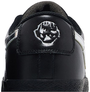 Dancer滑板 x Nike Zoom Blazer Low SB '黑色金属银' HJ6703-001 Sizing Dancer滑板 x Nike Zoom Blazer Low SB '黑色金属银' HJ6703-001