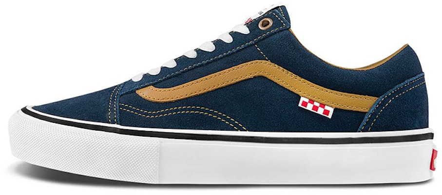 Dane Reynolds x Vans Skate Old Skool 'Navy Golden Brown' VN0A5FCB9CV Buy Dane Reynolds x Vans Skate Old Skool 'Navy Golden Brown' VN0A5FCB9CV
