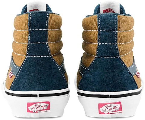 Dane Reynolds x Vans 滑板 Sk8-Hi '海軍藍金棕' VN0A5FCC9CV Details for Dane Reynolds x Vans 滑板 Sk8-Hi '海軍藍金棕' VN0A5FCC9CV