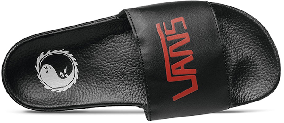 Dane Reynolds x Vans Slide-On 'Negro Rojo' VN0A33TYQ4E Shop Dane Reynolds x Vans Slide-On 'Negro Rojo' VN0A33TYQ4E