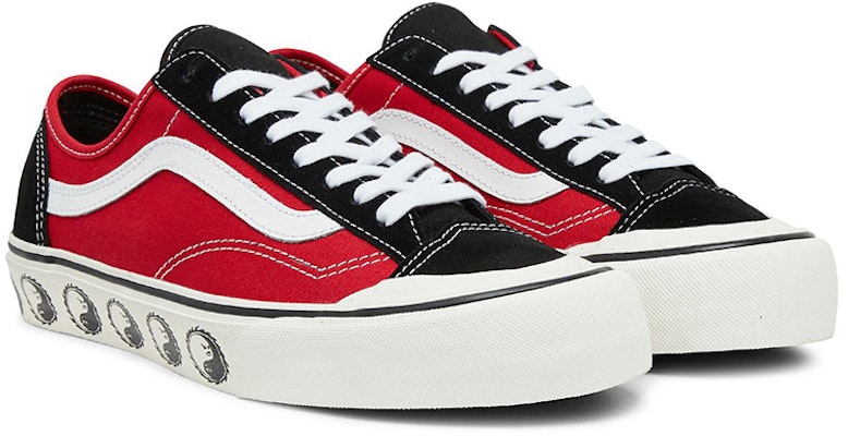 Dane Reynolds x Vans Style 36 '黑红' VN0A3MVLQ4E Lookbook Dane Reynolds x Vans Style 36 '黑红' VN0A3MVLQ4E