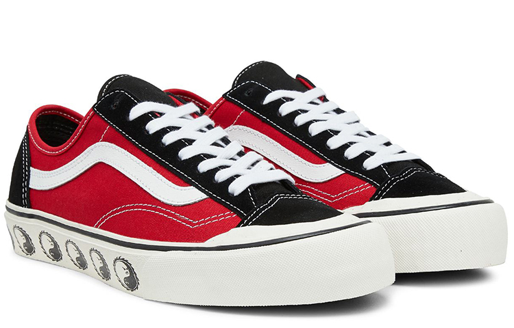Shop Dane Reynolds x Vans Style 36 'Hitam Merah' VN0A3MVLQ4E