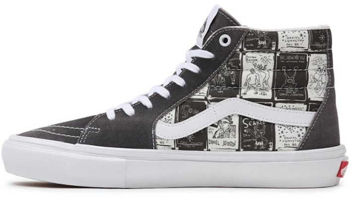 Daniel Johnston x Vans Skate Sk8-Hi 'Hi, How Are You Project' Sepatu Skateboard VN0A5FCCAO7 Buy Daniel Johnston x Vans Skate Sk8-Hi 'Hi, How Are You Project' Sepatu Skateboard VN0A5FCCAO7