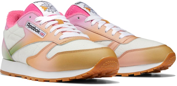 Daniel Moon x Reebok Classic Leather 'Atomic Pink Radiant Ochre' GZ6904 Lookbook Daniel Moon x Reebok Classic Leather 'Atomic Pink Radiant Ochre' GZ6904