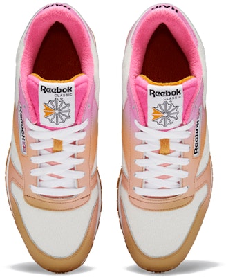 DANIEL MOON×リーボック クラシックレザー ピンク/オーカー GZ6904 Shop DANIEL MOON×リーボック クラシックレザー ピンク/オーカー GZ6904