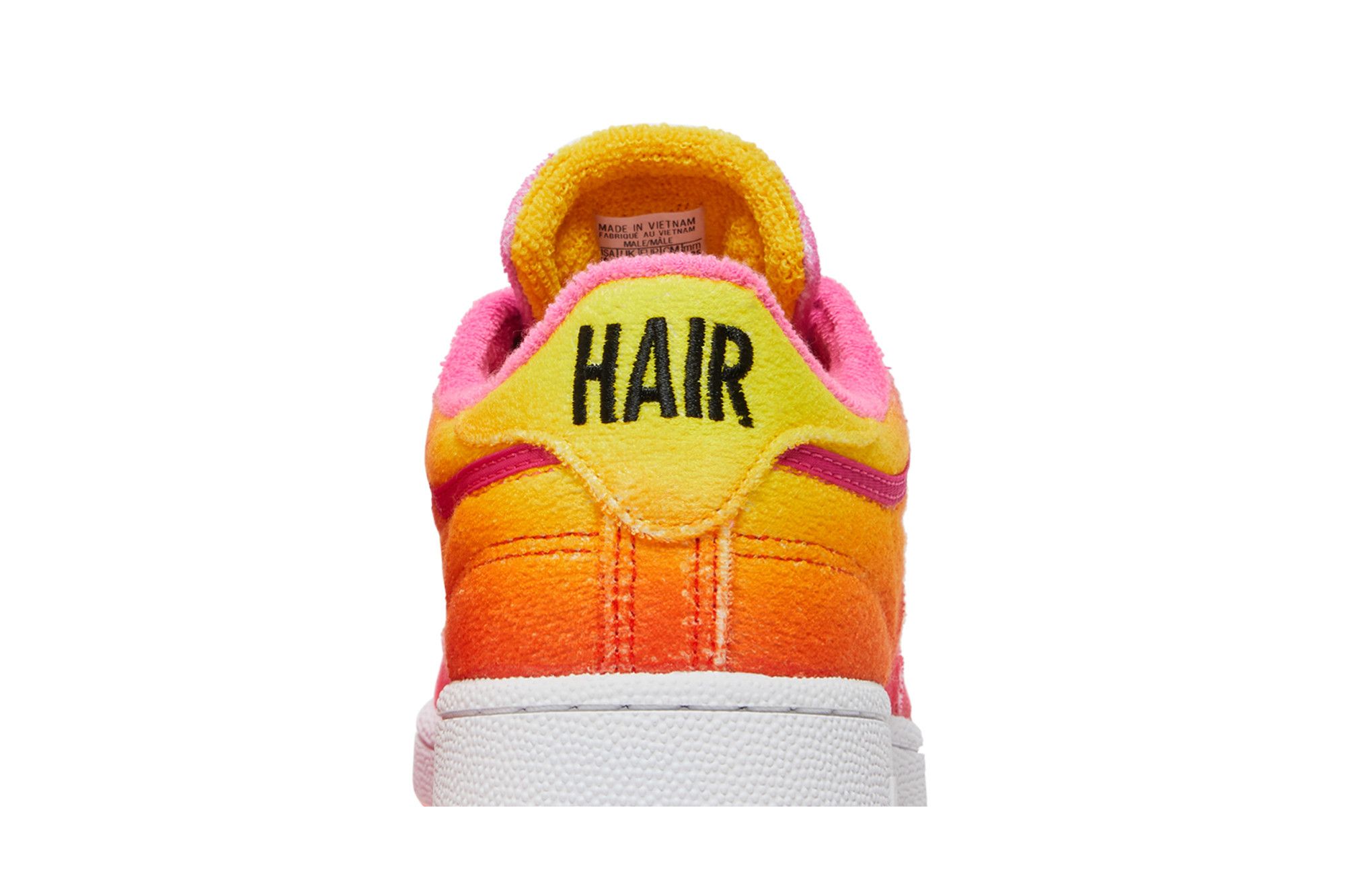 Sizing Daniel Moon x Reebok Club C 85 ''Atomic Pink Alert Yellow'' Sneakers GZ1156