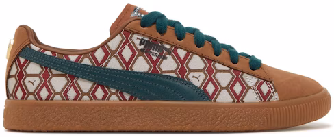 Dapper Dan x Puma Clyde Vintage 'Rudagon - Brown' 388170-01 Dapper Dan x Puma Clyde Vintage 'Rudagon - Brown' 388170-01