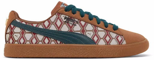 Dapper Dan x Puma Clyde Vintage 'Rudagon - Brown' 388170-01 Dapper Dan x Puma Clyde Vintage 'Rudagon - Brown' 388170-01