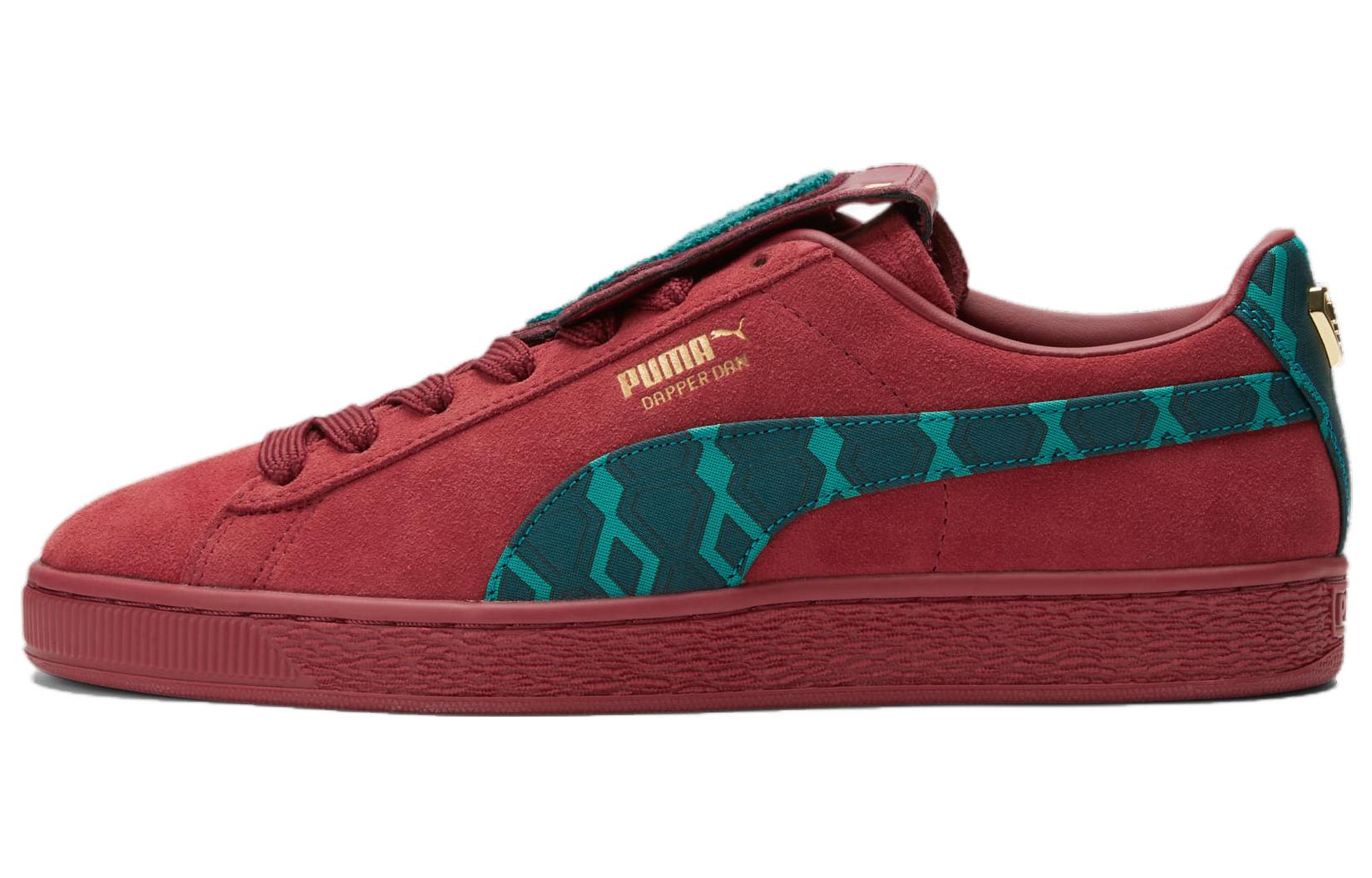 Dapper Dan x Puma Suede 'Jacquard Print - Intense Red' 390988-01