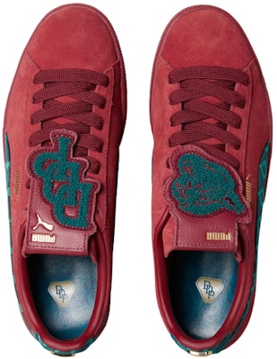 대퍼댄 x 푸마 스웨이드 '자카드 레드' 390988-01 Shop 대퍼댄 x 푸마 스웨이드 '자카드 레드' 390988-01