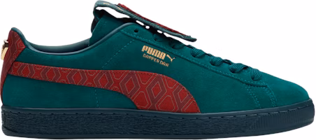 Dapper Dan x Puma Suede 'Jacquard Print - Varsity Green' 390988-02 Dapper Dan x Puma Suede 'Jacquard Print - Varsity Green' 390988-02