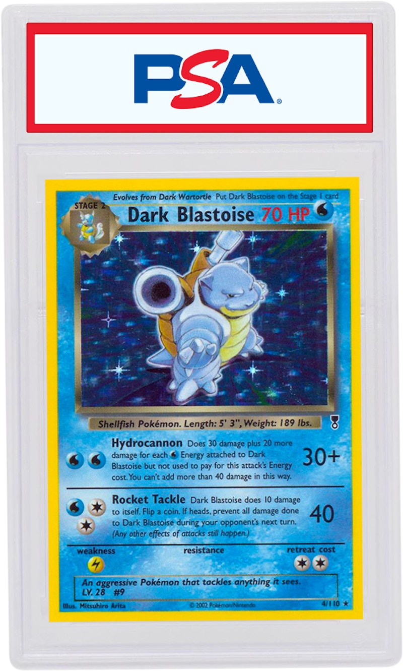 Dark Blastoise-Holo 2000 Pokemon TCG Team Rocket #3/82