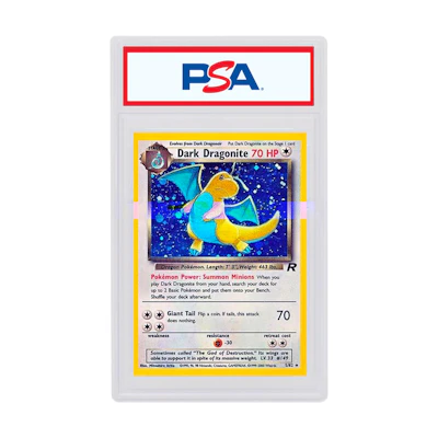 Dark Dragonite-Holo 2000 Poké TCG Team Rocket #5/82