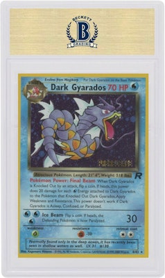 Dark Gyrados 2000 Pokemon TCG Rocket Holo Prerelease #8 Order Dark Gyrados 2000 Pokemon TCG Rocket Holo Prerelease #8