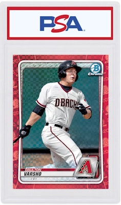 Daulton Varsho 2020 Bowman Chrome X Red X-Fractor 1/1 #BCP-181 Buy Daulton Varsho 2020 Bowman Chrome X Red X-Fractor 1/1 #BCP-181