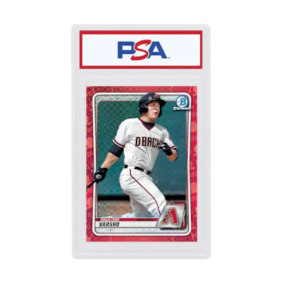 Daulton Varsho 2020 Bowman Chrome X Red X-Fractor 1/1 #BCP-181