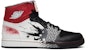 Dave White x Air Jordan 1 Retro High 'Sayap Masa Depan' 464803-001