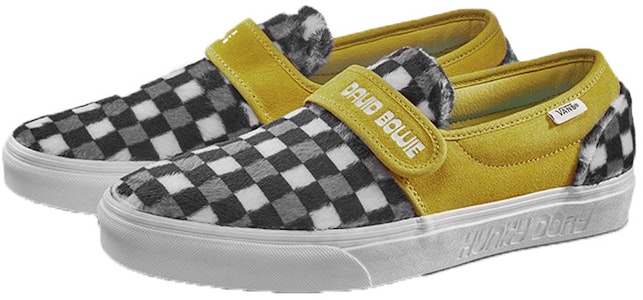 David Bowie x Vans Slip-On V DX 'Hunky Dory' Lelaki Perempuan Kasual Sneakers VN0A3WM4VSX Shop David Bowie x Vans Slip-On V DX 'Hunky Dory' Lelaki Perempuan Kasual Sneakers VN0A3WM4VSX