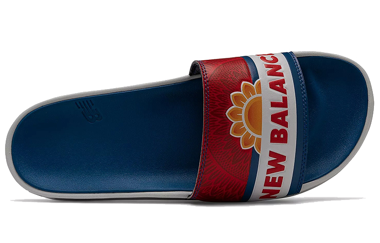 Lookbook David Sunflower Seeds x New Balance 200 Chanclas 'Rojo Azul' SMF200DS